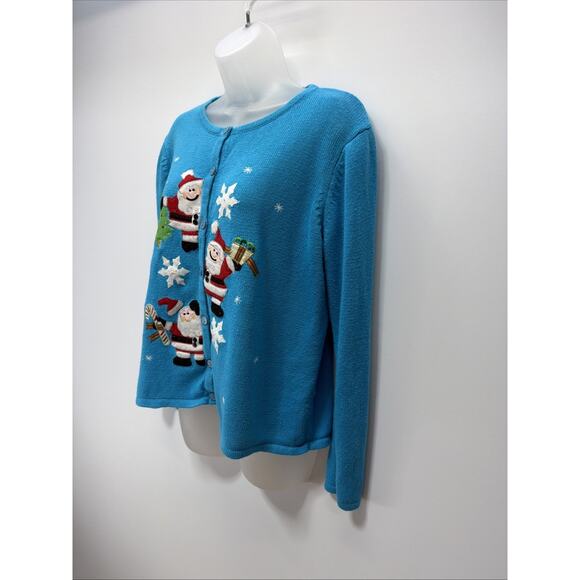 Vintage Tiara International Women’s Christmas Sweater L - Picture 3 of 6